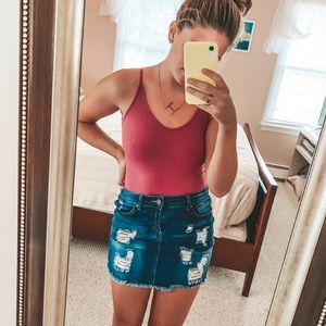 DONATING SOON ❊ Jean Skirt ❊